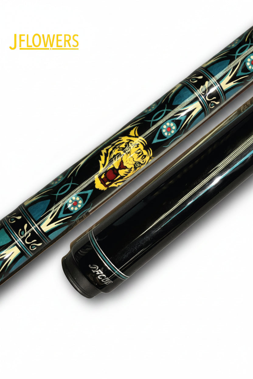 JFlowers JF60 - 06 Pool Cue (King Tiger) - BilliardCuesOnline