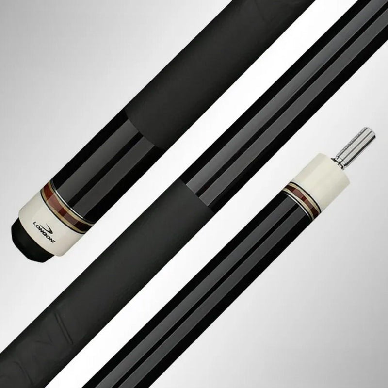 Longoni TP25A Leather Pool Cue - BilliardCuesOnline