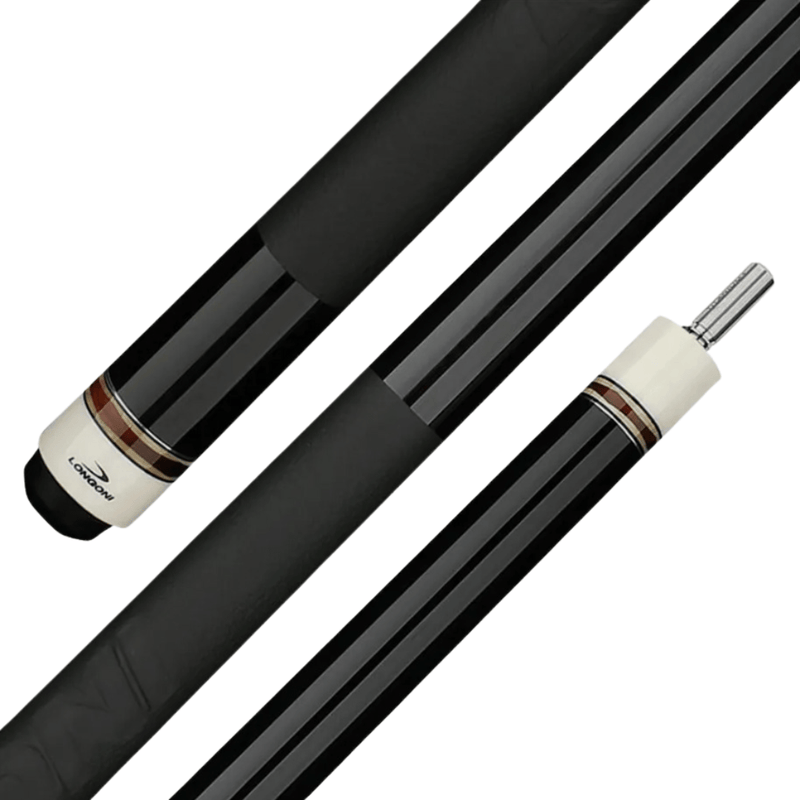 Longoni TP25A Leather Pool Cue - BilliardCuesOnline