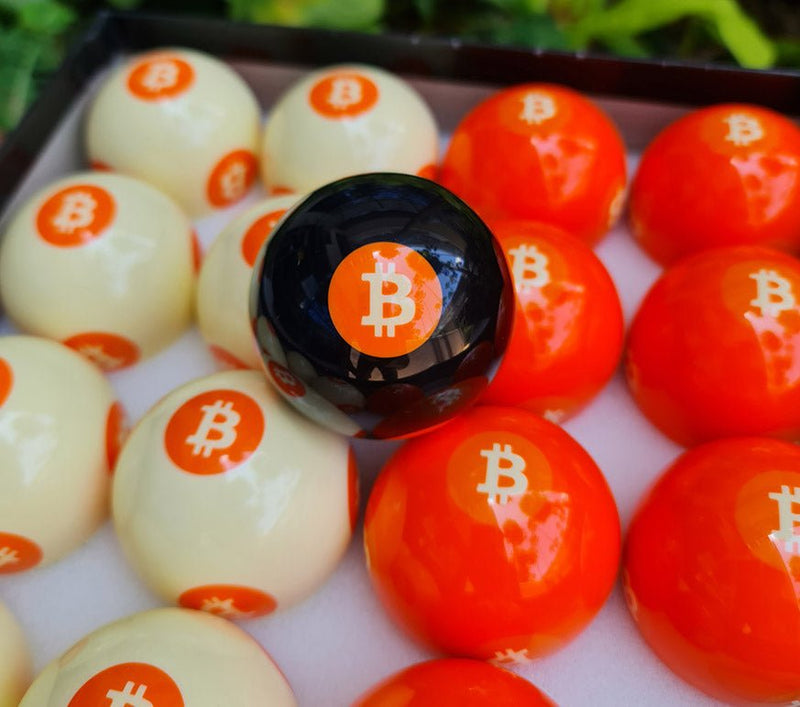 Bitcoin Pool Ball Set - BilliardCuesOnline | Singapore pool, snooker and billiard retail and wholesaler