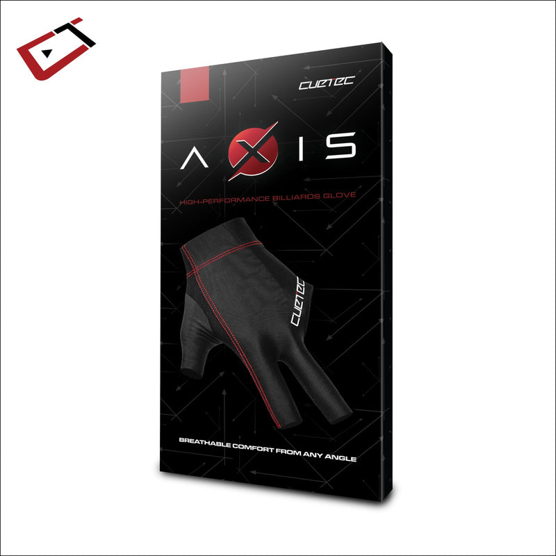 Cuetec Axis Glove Black - BilliardCuesOnline | Singapore pool, snooker and billiard retail and wholesaler