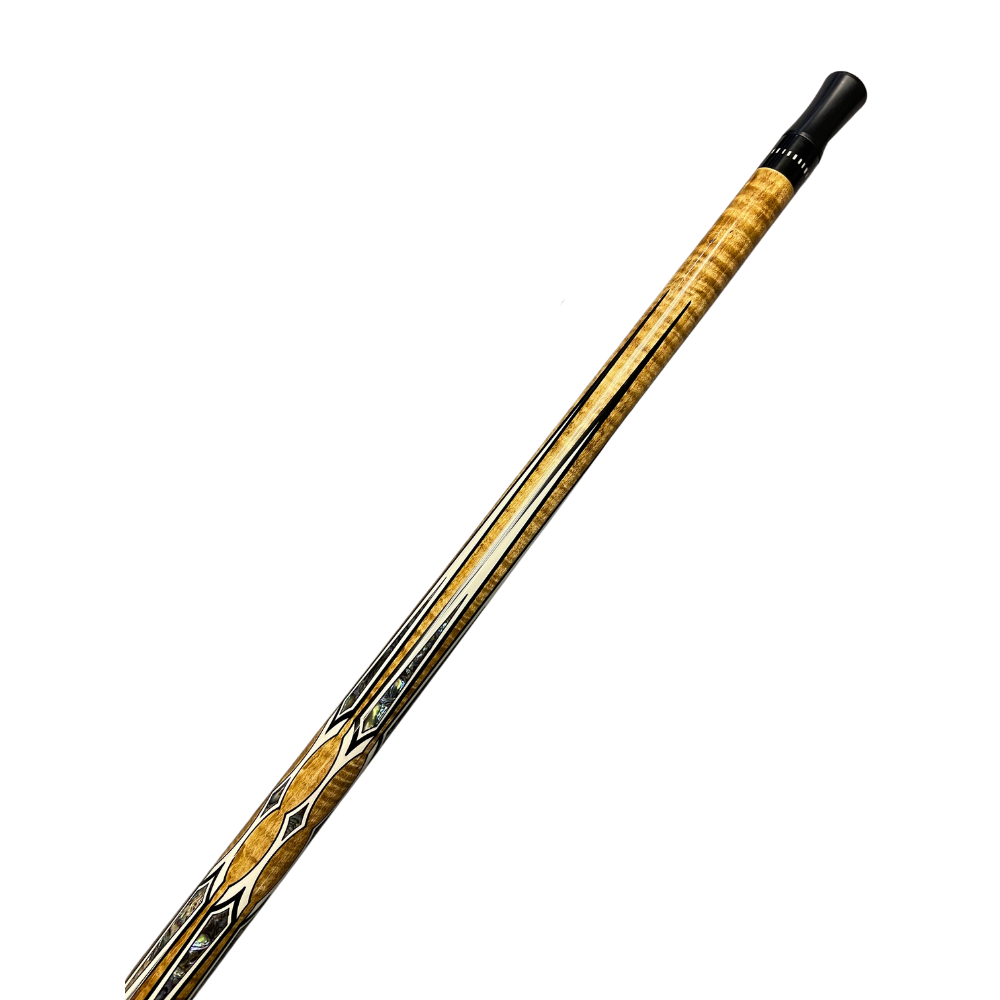 AC1 Carbon Shaft Artisan Custom Pool Cue for sale at BilliardCuesOnline