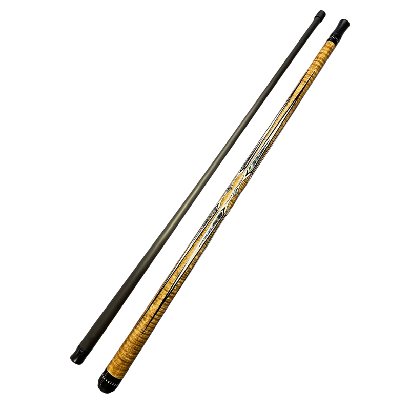 AC1 Carbon Shaft Artisan Custom Pool Cue for sale at BilliardCuesOnline