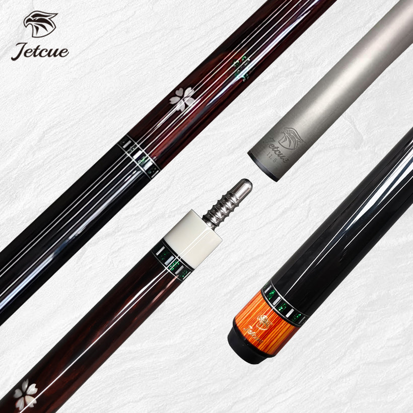 Jetcue Sakura Series Pool Cue (Coco) BilliardCuesOnline