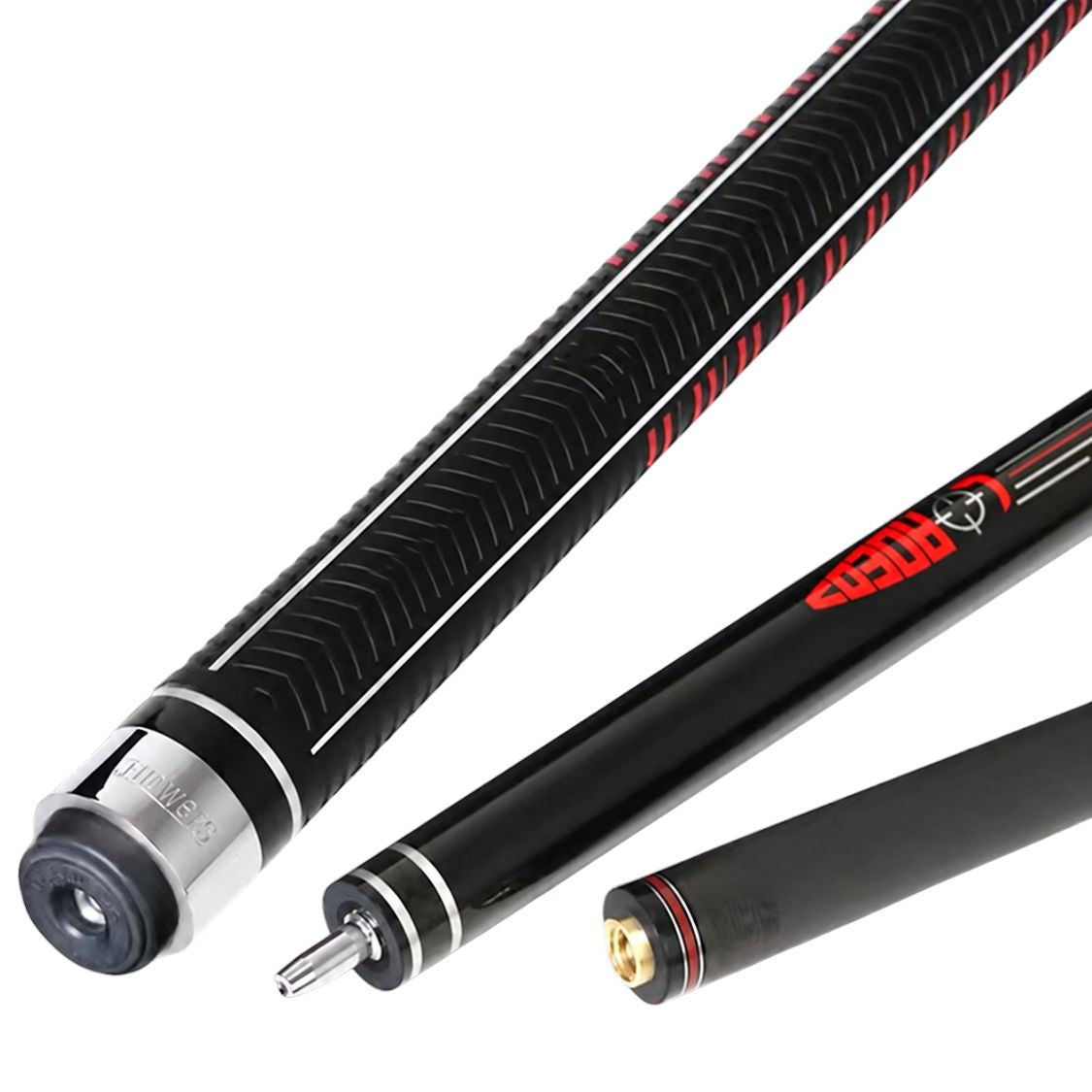 Jflowers LOADED Break Cue (Soport Wrap) - BilliardCuesOnline