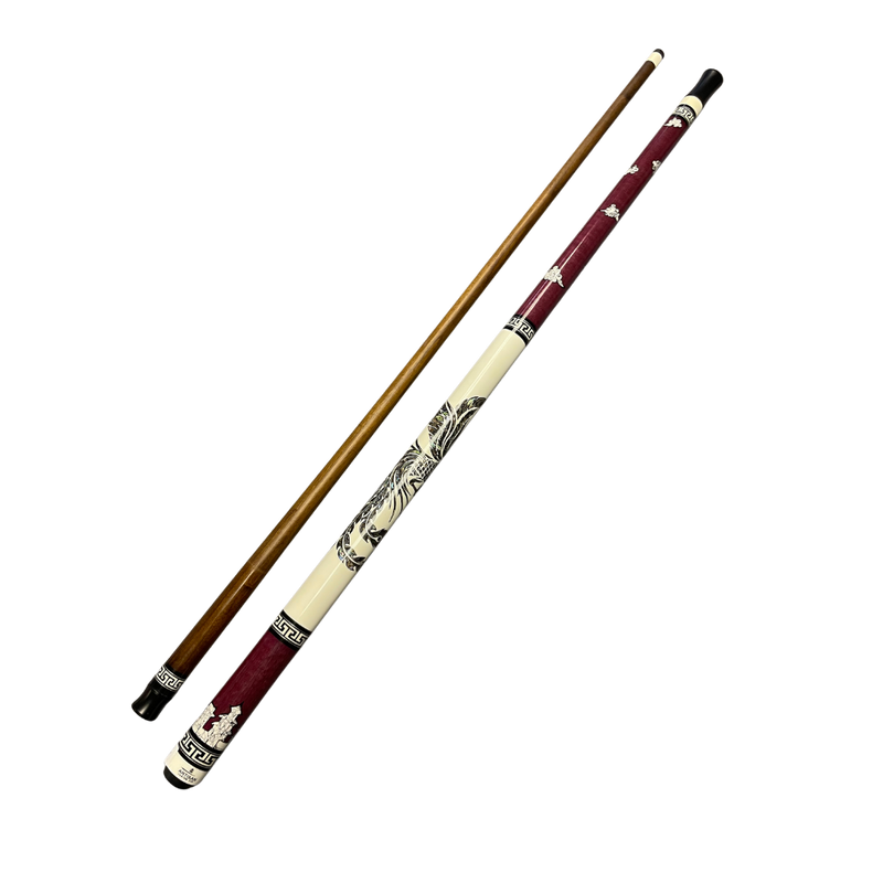 Rising Phoenix Artisan Custom Pool Cue for sale at BilliardCuesOnline