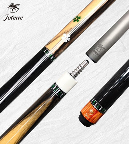 Jetcue Sakura Blade Pool Cue (Black and White Ebony) - BilliardCuesOnline