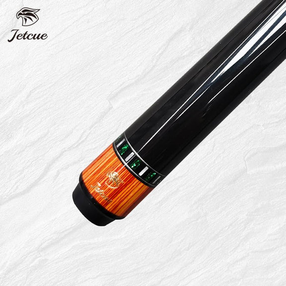 Jetcue Sakura Blade Pool Cue (Black and White Ebony) - BilliardCuesOnline