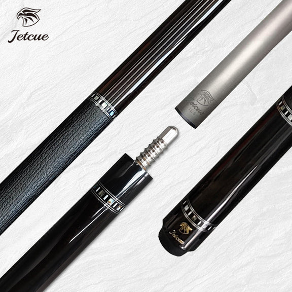 Jetcue Velocity Series Pool Cue (Black) - BilliardCuesOnline