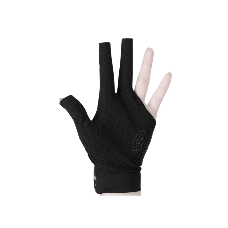 JFlowers Billiard Gloves Black Left Hand - BilliardCuesOnline