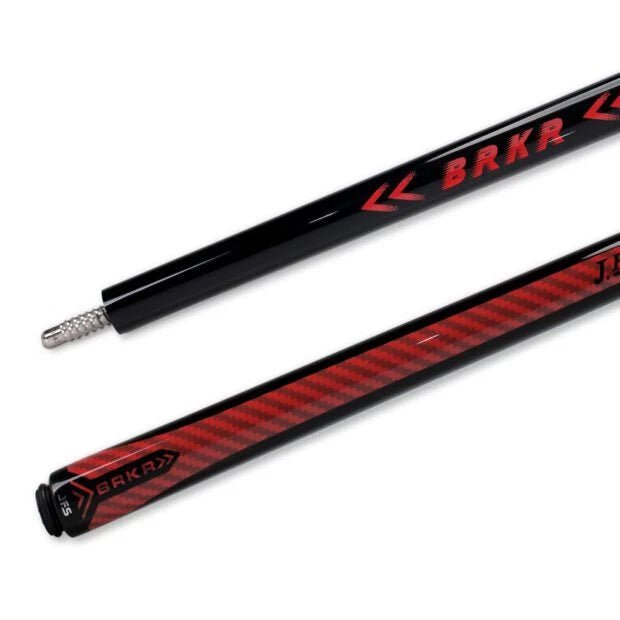 JFlowers BRKR Red Break Pool Cue (No Wrap) - BilliardCuesOnline