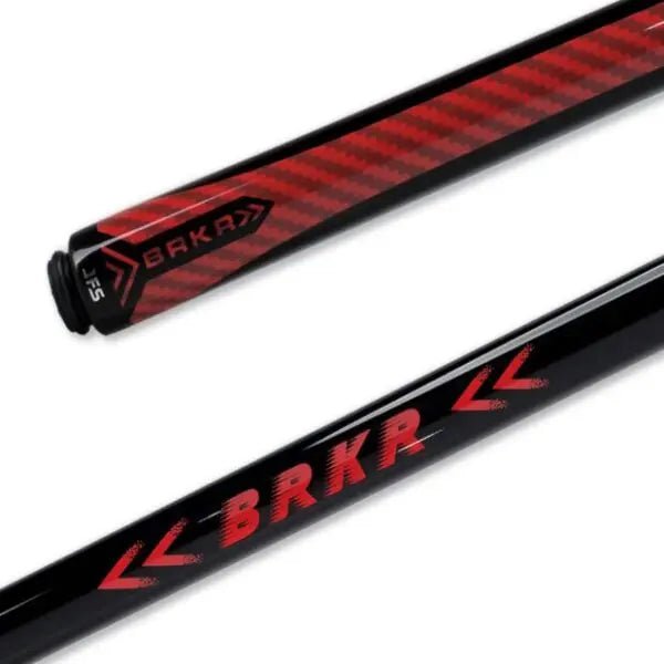JFlowers BRKR Red Break Pool Cue (No Wrap) - BilliardCuesOnline