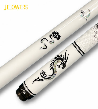 Jflowers JF20-15 Pool Cue (White) - BilliardCuesOnline
