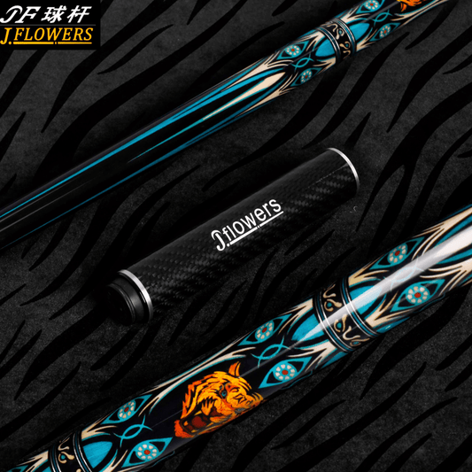 JFlowers JF60 - 06 Pool Cue (King Tiger) - BilliardCuesOnline