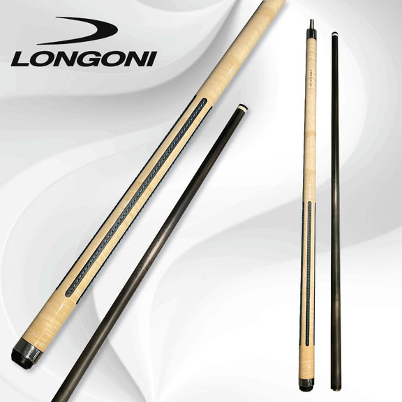 Longoni Cremona with Luna Nera Shaft - BilliardCuesOnline