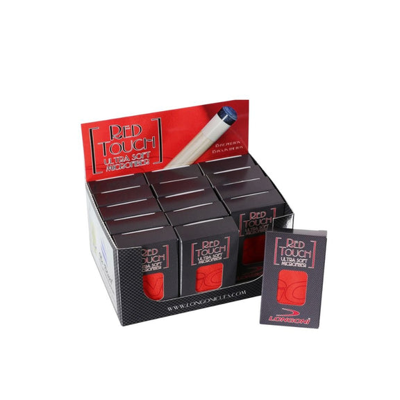 LONGONI Red Touch Ultra Soft Microfiber Cloth - BilliardCuesOnline