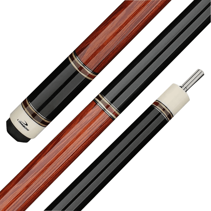 Longoni TP25B Pool Cue with 12.4 mm Luna Nera Shaft - BilliardCuesOnline