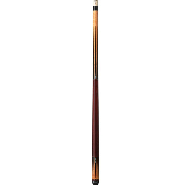 Lucasi Hybrid Gold Stained Birdseye Maple Pool Cue - BilliardCuesOnline
