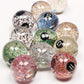 Panther Crystal Sparkling Pool Ball Set