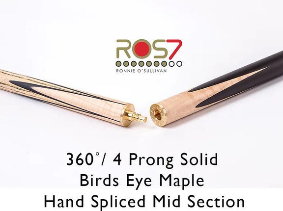 Riley ROS 7-8 Snooker Cue - BilliardCuesOnline | Singapore Pool & Snooker Cue Store