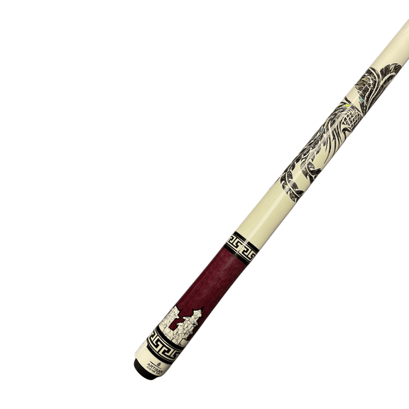 Rising Phoenix Artisan Custom Pool Cue - BilliardCuesOnline