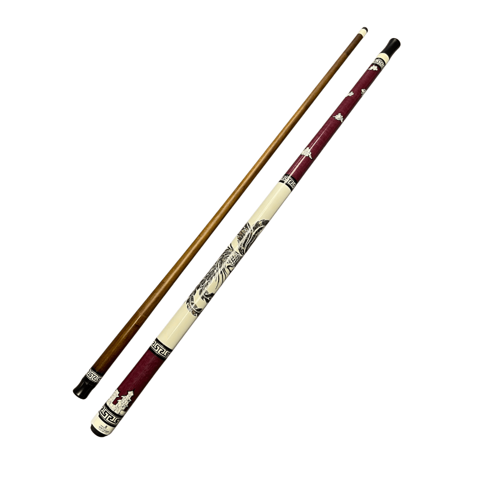Rising Phoenix Artisan Custom Pool Cue - BilliardCuesOnline