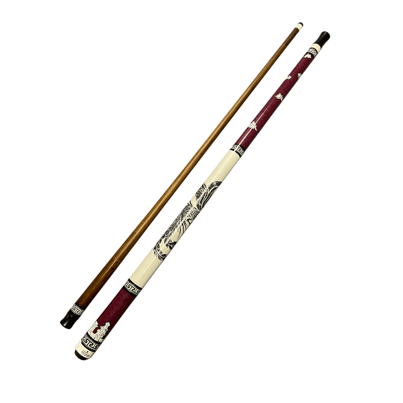 Rising Phoenix Artisan Custom Pool Cue - BilliardCuesOnline