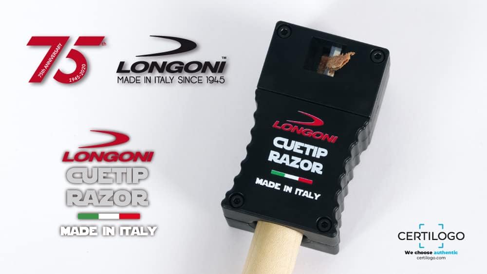Longoni Billiard Pool Cue Tip Razor Edger Trimmer Shaper Scuffer - BilliardCuesOnline | Singapore pool, snooker and billiard retail and wholesaler