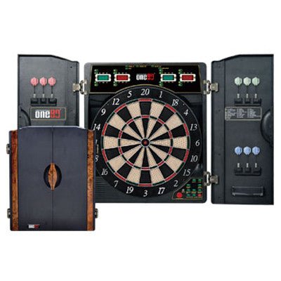 Premium Electronic Soft Tip Dartboard with Cabinet - BilliardCuesOnline | Singapore pool, snooker and billiard retailer