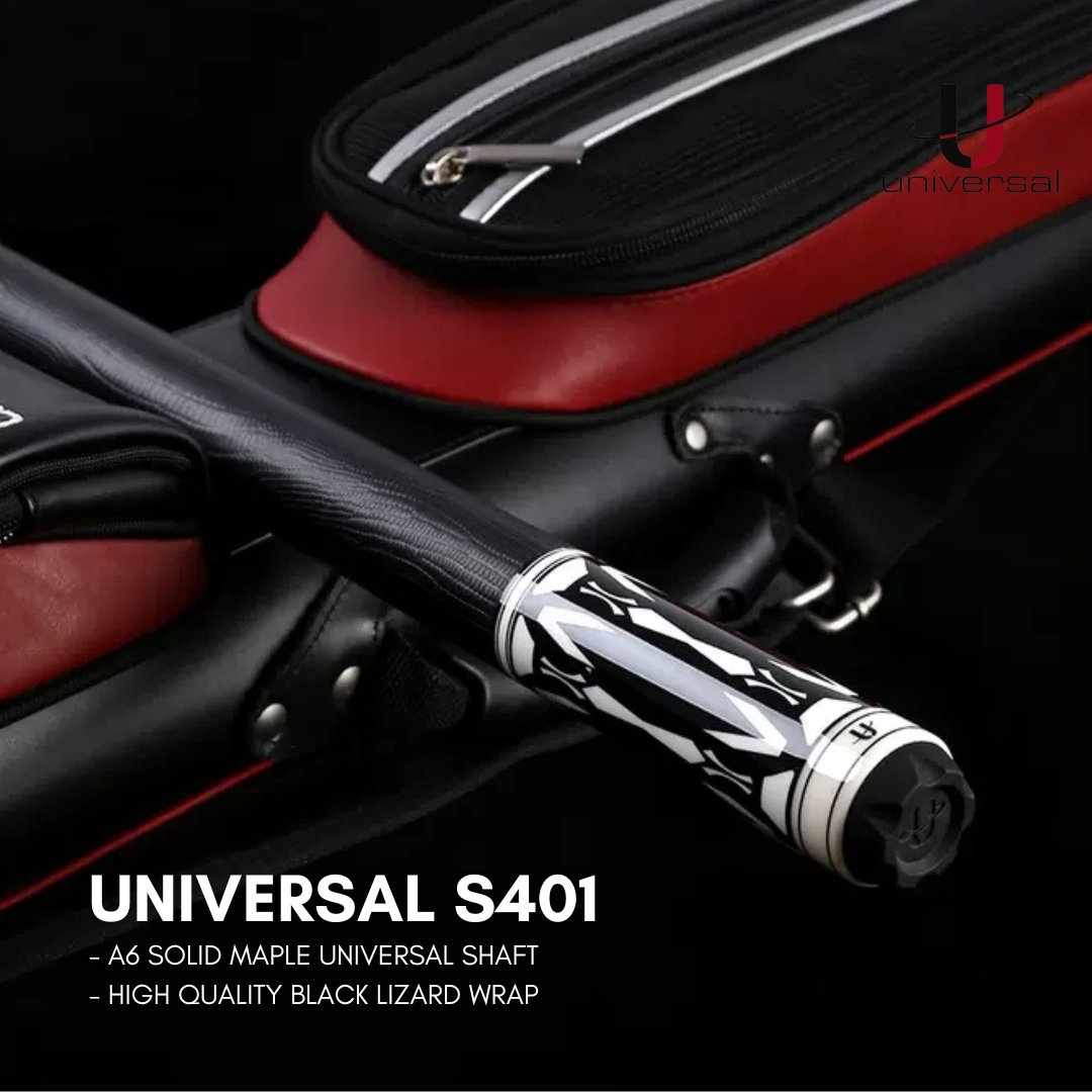 Universal Pool Cue S401 - BilliardCuesOnline | Singapore pool, snooker and billiard retail and wholesaler